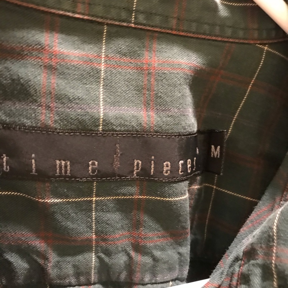 Plaid button down - Picture 2 of 2